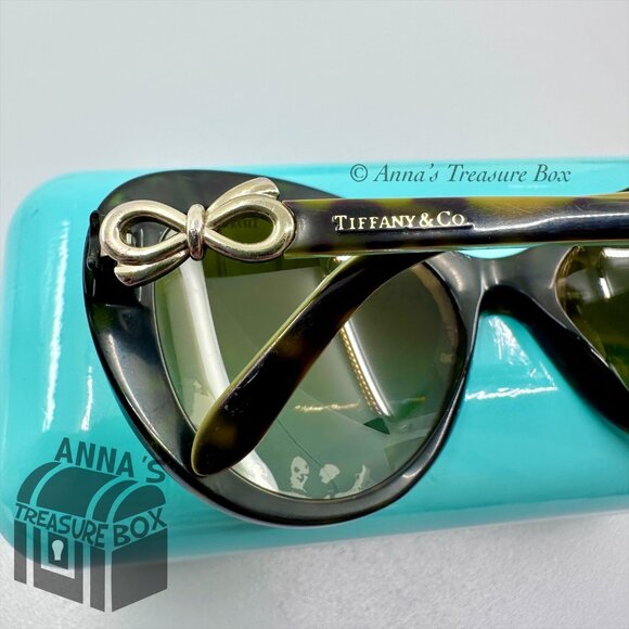 Tiffany & Co. TF 4059 8015/3B 54-18 130 2P Brown Cat Eye Sunglasses (case) main image 8